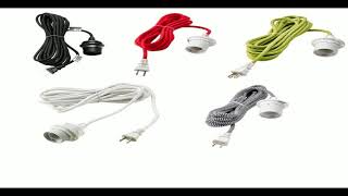 Ikea Hemma Ceiling Pendant Lamp Light Cord Set [upl. by Ackerman22]