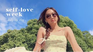 Daily vlog selflove week romanticised life cooking solo travel and try new makeup look [upl. by Nadabus]