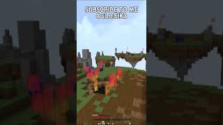 Fireball Fight Minecraft  PVP minecraft shorts pvp minecraft shorts shotwithgeforce [upl. by Akyeluz]