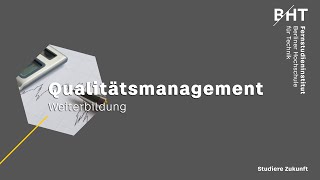 Qualitätsmanagement Weiterbildung [upl. by Skardol]