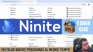 Como Crear un Instalador de Varios Programas en uno Solo con Ninite [upl. by Hyozo]