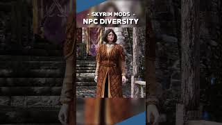 The Best Mods For Diversivied NPCs In Skyrim [upl. by Sibelle]