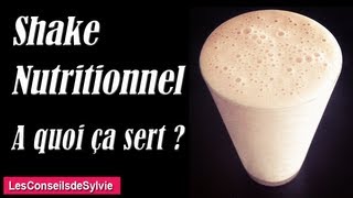 Ep 81  Shake Nutritionnel protéiné Avantages et Utilisation Rééquilibrage alimentaire  Régime [upl. by Nawoj]