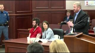 Raw Colo Shooting Suspect Holmes in Court [upl. by Leuneb481]