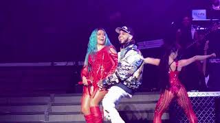 ANUEL AA LLEGÓ DE SORPRESA AL CONCIERTO DE KAROL G EN PUERTO RICO [upl. by Hetti366]