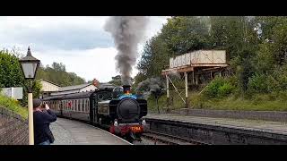 Llangollen Railway Station [upl. by Ahseiyk]