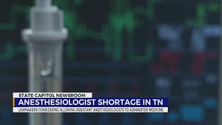 Anesthesiologist shortage in Tennessee [upl. by Sara731]