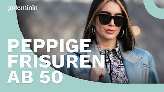 Peppige Frisuren für Frauen ab 50 Moderne Schnitte die sofort jünger machen [upl. by Dusa359]