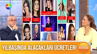 Ünlülerin yılbaşında alacakları ücretler [upl. by Dickie]