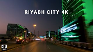 اليوم الوطني السعودي 91  الرياض  RIYADH City in 4k  Celebrating SAUDI National Day 2021 🇸🇦 [upl. by Eizle]