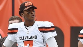 Browns Quarterbacks Struggle in Loss  Stadium [upl. by Holly]