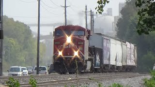 CPKC 260 at Buffalo IA 356 at Riverdale and Davenport September 18 2024 [upl. by Chiang]