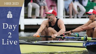 Day 2 Live  Henley Royal Regatta 2023 [upl. by Heber]