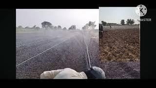 🇮🇳new laser drip irrigation system for maize crop🌾🌽 [upl. by Bellamy531]