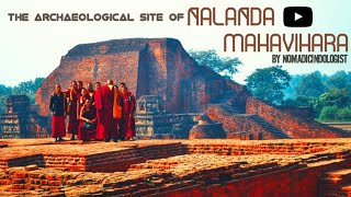 NALANDA MAHAVIHARA NALANDA UNIVERSITY SARIPUTTA STUPA BIHAR INDIA [upl. by Anaira]