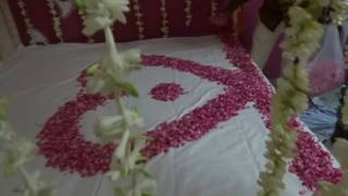 How to do First Night Room Decoration  Indian Marriage Life [upl. by Candide]