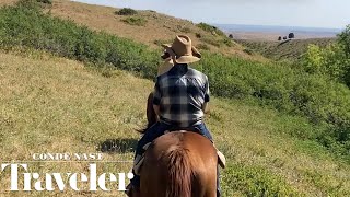 Ride Horses On A 140YearOld Dude Ranch [upl. by Orag]