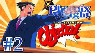 DETECTIVE SUEDESHOES  Lets Play  Phoenix Wright Ace Attorney  2 [upl. by Kareem]