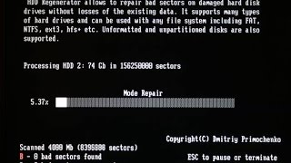 How to fix Bad sectors on HDD 100 workable [upl. by Stanislas]