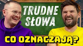 TRUDNE POLSKIE SŁOWA  CO OZNACZAJĄ WIELKI TEST [upl. by Trev]