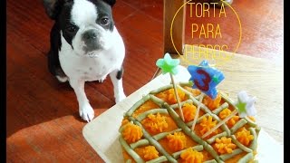 Cómo hice torta de cumpleaños para mi perro deliciosa Pastel para mis perros Birthday cake dog [upl. by Lashonda]