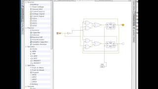 Digital Circuit using ktechlab [upl. by Harp]