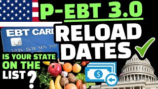 PEBT 2023 EBT FOOD STAMPS UPDATE  P EBT 30 RELOAD DATES NEW YORK TEXAS NEW MEXICO [upl. by Vanna48]