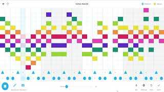 Sad Rhythm  A song using Chrome Music Lab  Song Maker Original Link to site in description [upl. by Atteval]