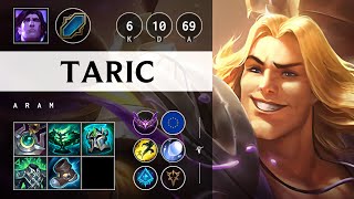 Taric ARAM  EUW Master Patch 1421 [upl. by Ecnedac]