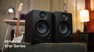 The New Eris Series Studio Monitors  PreSonus [upl. by Raul906]