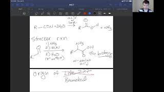 Org 2 Lecture 80 Cyanohydrin Reaction [upl. by Miharbi]