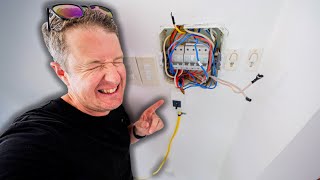 USA and UK Electrician tackle CRAZY electrical wiring in Vietnam [upl. by Atterahs319]