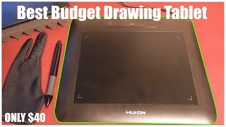 Huion 680s Graphics Tablet Review  Best Budget Graphics Tablet [upl. by Jat]