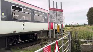 Glanrhyd Isaf No1 MWL Userwork Level Crossing Carmarthenshire Saturday 17082024 [upl. by Ellak]