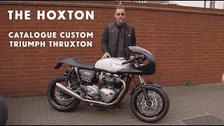 The Triumph Hoxton Dutchs Thruxton Catalogue Custom [upl. by Leonor213]