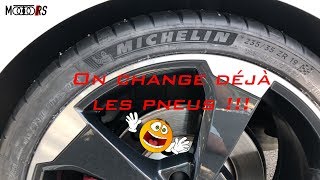 On change déjà les pneus de lAudi RS3 [upl. by Atnamas]