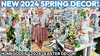 NEW 2024 HOMEGOODS SPRING HOME DECOR 😍 Fresh NEW Finds  HomeGoods Easter Decorations [upl. by Elleron581]