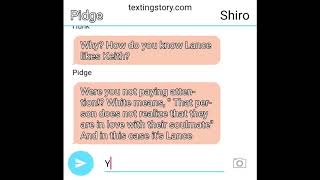 The plan  Klance texting story [upl. by Attenev]