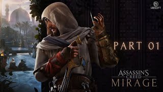 Assassins Creed Mirage  PC Gameplay PART  1  1080p Ultra  No Commentary acmirage [upl. by Leumhs447]