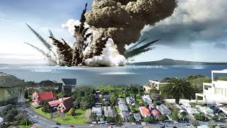 Horrible today Whakaari White Island Volcano ERUPTS in New Zealand [upl. by Leba]