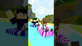 DUDA TEM MEDO de TOBOGÃ no MINECRAFT😱 [upl. by Eneirda]