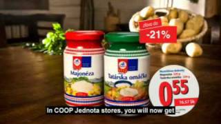 COOP Jednota  Tartare sauce  TV spot [upl. by Enamrahs]