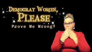 Democrat Women Please Prove Me Wrong Jesus bible truth ASL reaction world view [upl. by Adnawyt]