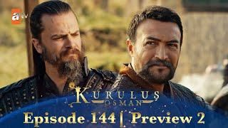 Kurulus Osman Urdu  Season 5 Episode 144 Preview 2 [upl. by Nodnahs]