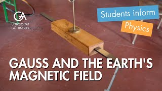 Carl Friedrich Gauss and the Earths Magnetic Field  Students inform [upl. by Joel]