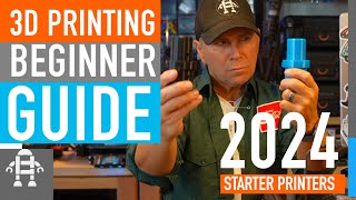 3d Printing Made Easy Beginners Guide For 2024  My Top 6 Printers [upl. by Matthiew]