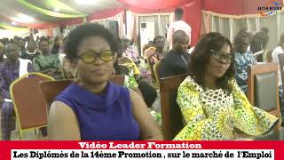 Les diplômés de la 14ème Promotion de Vidéo Leader Formation sur le marché de lemploi [upl. by Akimit]