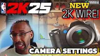 Best Camera Settings For NBA 2K25🚨 nba2k25 [upl. by Kerby]