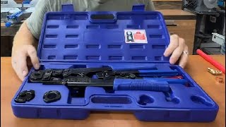 iCrimp F1807 PEX Crimper Copper Pipe Crimping Tool Kit Review Perfect PEX Crimping for the DIYer [upl. by Vin]