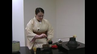 Chanoyu The Japanese Way of Tea Misonodana table setting [upl. by Zednanref242]